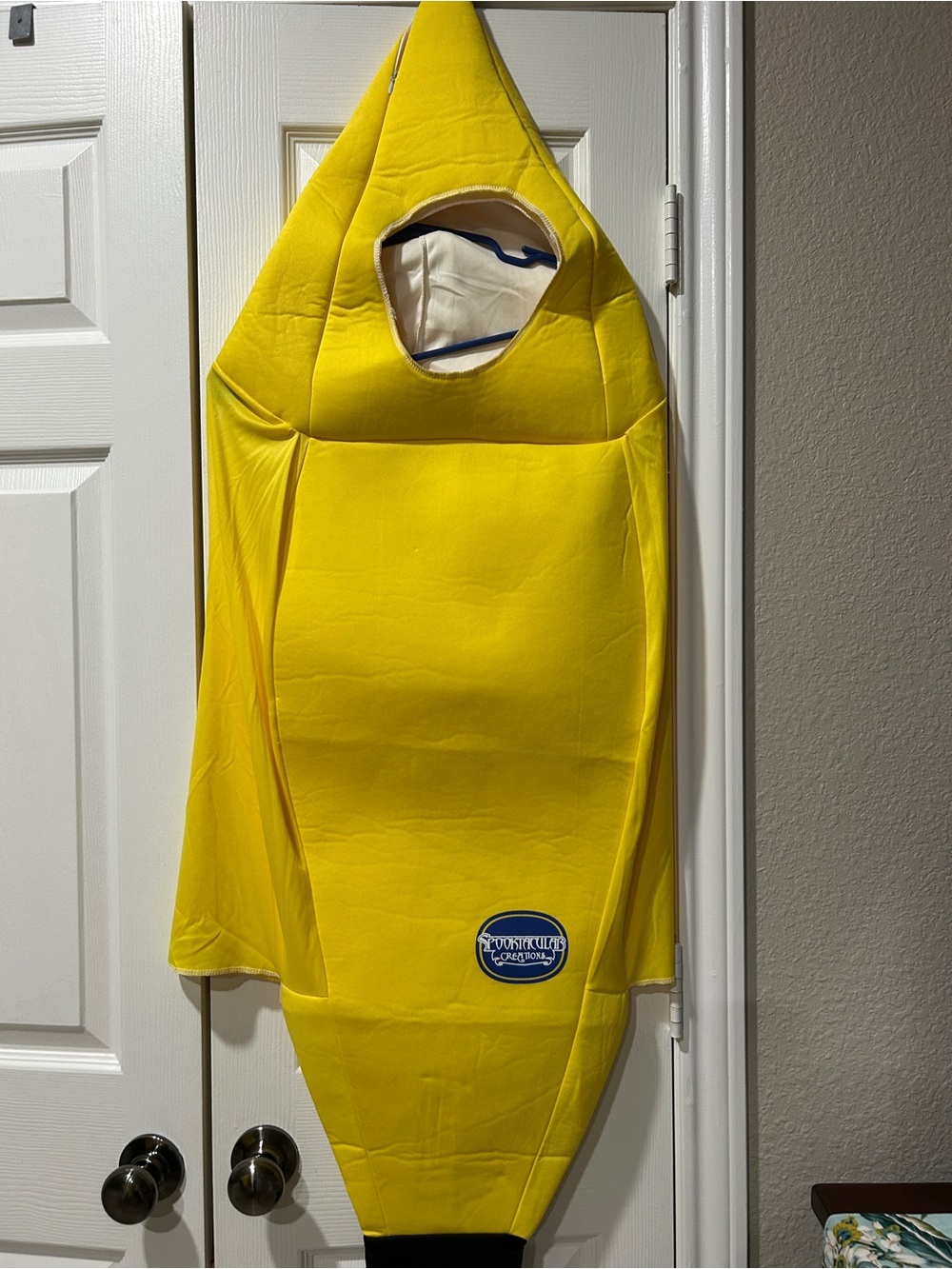 Spooktacular Bright Yellow Adult Banana Costume